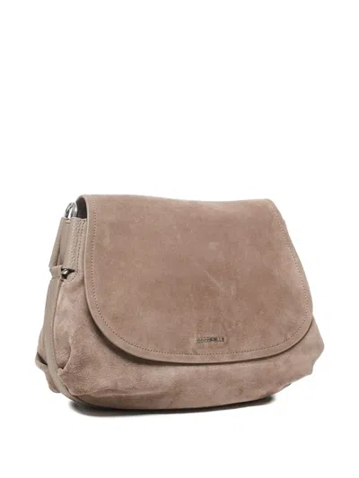 Coccinelle Suede Flap Cross Body Bag