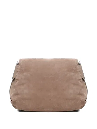 Coccinelle Suede Flap Cross Body Bag