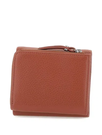 Gianni Chiarini Leather Wallet In Brown