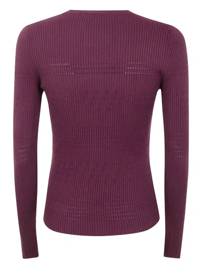 Twinset Ribbed-knit Sweater