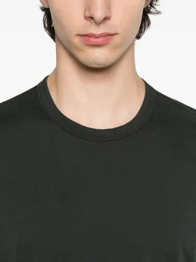 James Perse Crew-neck Cotton T-shirt In Black
