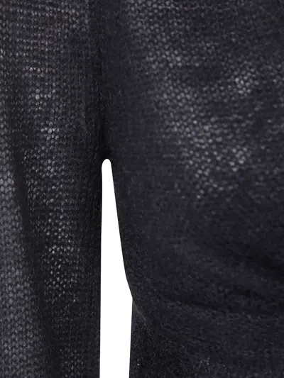 Twinset Twin-set Long Sleeve Sweater In Gray