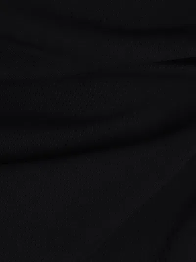 Rohe Asymmetrical Draped Top In Black