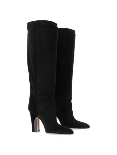 Paris Texas Alizze Suede Pointed-toe Knee-high Boots