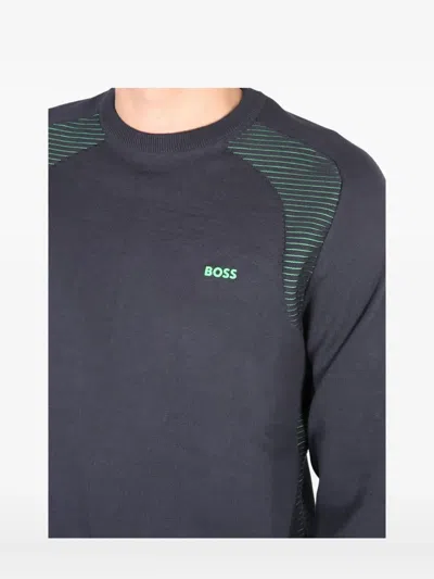 Hugo Boss Boss Choker In Blue