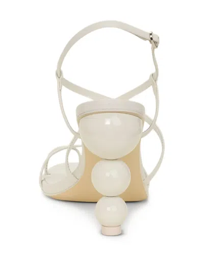 Cult Gaia 95mm Robyn Sphere-heel Crisscross Heeled Sandals