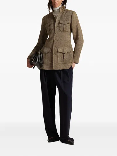 Polo Ralph Lauren Herringbone Button-up Jacket