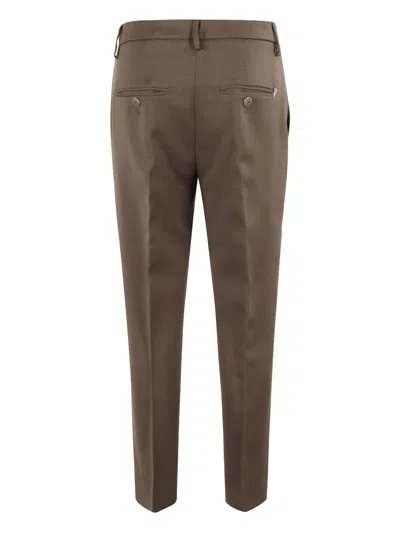 Dondup Nima Button-fastening Trousers In Gray