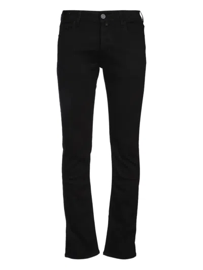 Jacob Cohen Black Narrow Jeans In Black