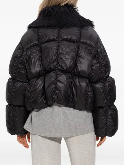 Jil Sander Coats Blacks And Greys In Black