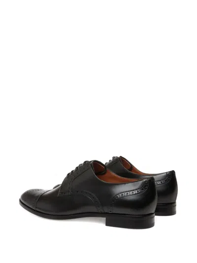 Bally Leather Brogue Derby Shoes
