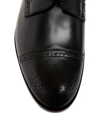 Bally Leather Brogue Derby Shoes