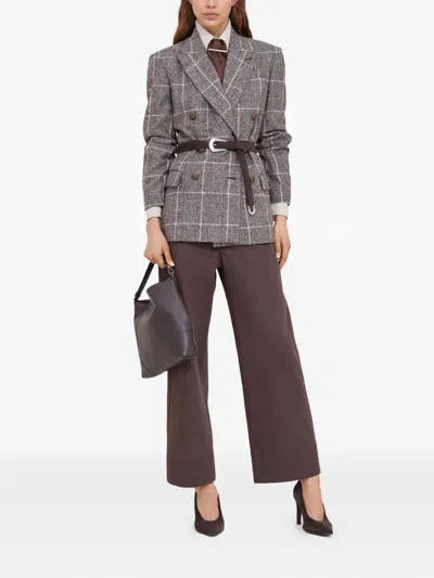 Brunello Cucinelli Pocketed Cotton Trousers