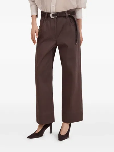 Brunello Cucinelli Pocketed Cotton Trousers