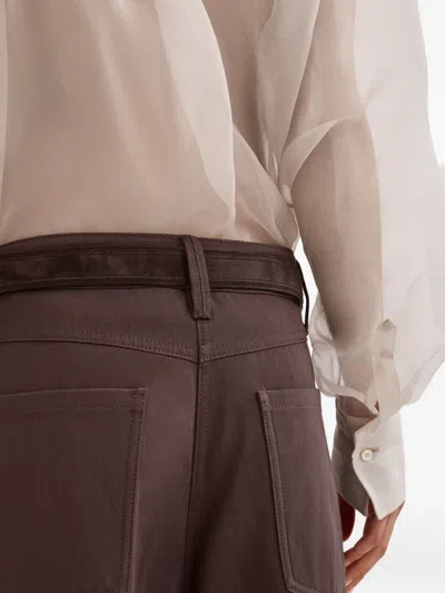 Brunello Cucinelli Pocketed Cotton Trousers