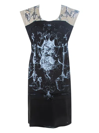 Pre-owned Balenciaga Baroque-print Sleeveless Top