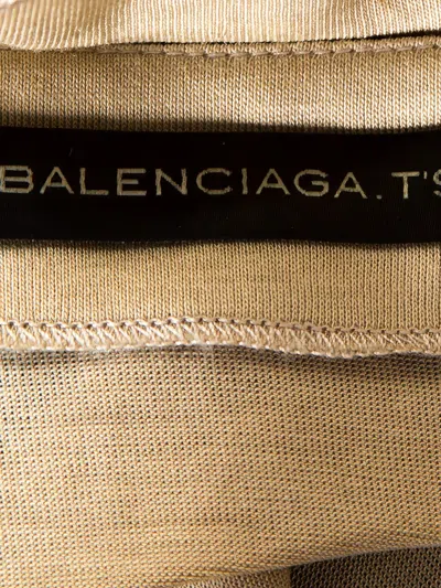 Pre-owned Balenciaga Baroque-print Sleeveless Top
