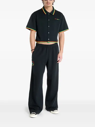 Converse X Daily Paper Shirt In Black