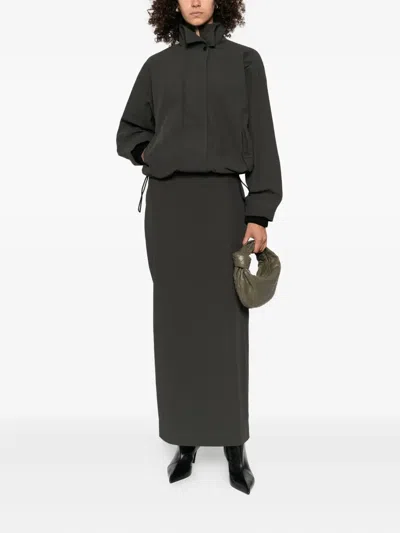 St Agni High-neck Bomber Jacket