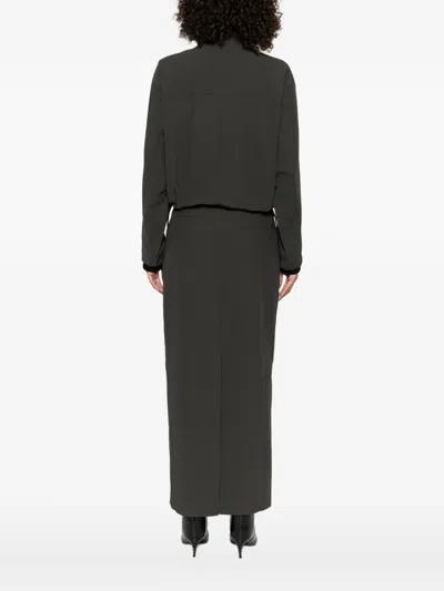 St Agni High-neck Bomber Jacket