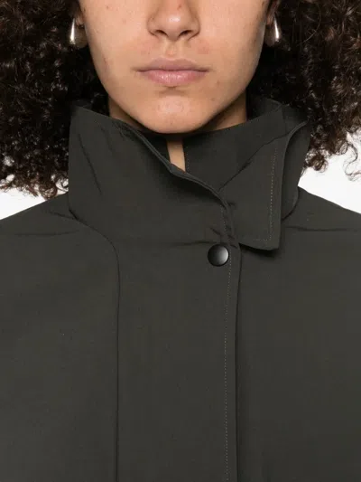 St Agni High-neck Bomber Jacket