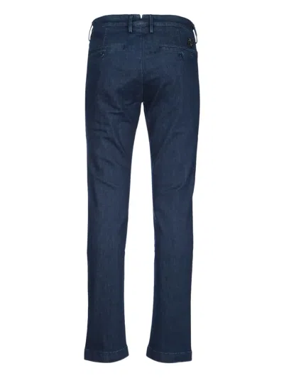 Jacob Cohen Trousers With Belt Loops And Pockets In Blue