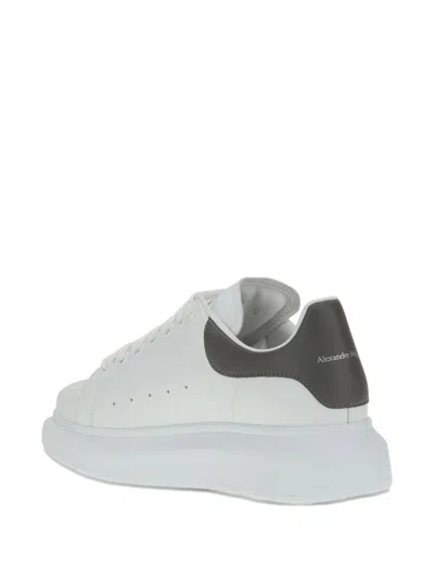 Alexander Mcqueen Platform Leather Sneakers Press-studded Logo