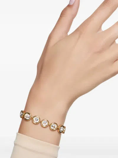 Swarovski Imber Soft Bracelet Gold Shiny Crystal In Gold