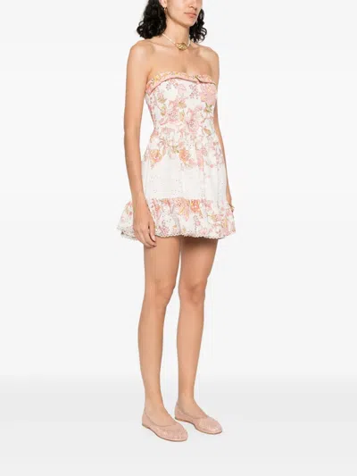 Hemant & Nandita Niti Mini Dress In Multi