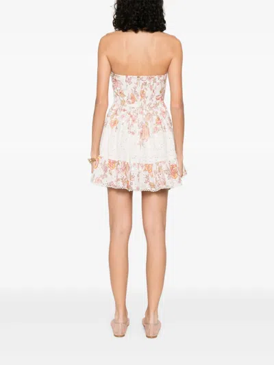 Hemant & Nandita Niti Mini Dress In Multi