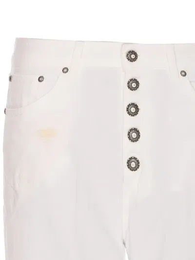 Dondup Distressed Cropped Trousers