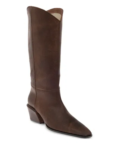 Paris Texas 50mm Bettina Leather Pointed-toe Boots