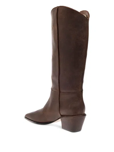 Paris Texas 50mm Bettina Leather Pointed-toe Boots