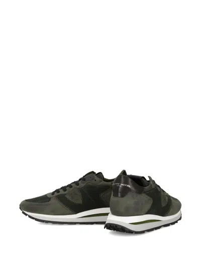 Philippe Model Tropez Haute Sneakers In Green