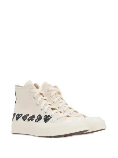 Comme Des Garçons Play X Converse Chuck 70 Multi Heart Hi-top Sneakers