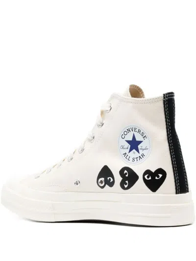 Comme Des Garçons Play X Converse Chuck 70 Multi Heart Hi-top Sneakers