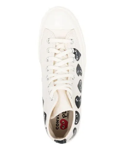 Comme Des Garçons Play X Converse Chuck 70 Multi Heart Hi-top Sneakers
