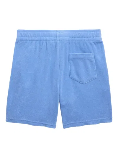 Polo Ralph Lauren Polo Pony-embroidered Shorts In Blue