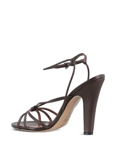 Paris Texas 100mm Bianca Ankle-strap Sandals
