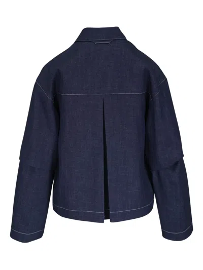 Zero + Maria Cornejo Denim Blouse