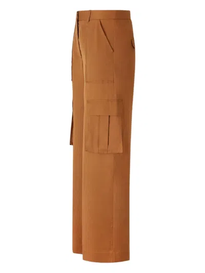 Veronica Beard Saul Cargo Pants Whisky In Brown