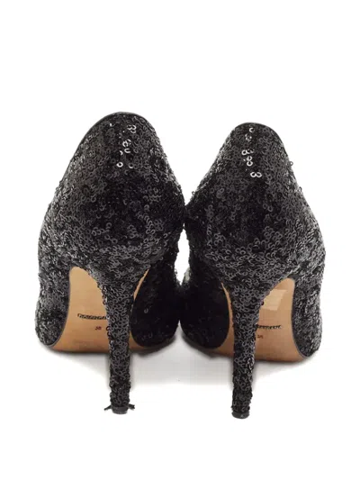Pre-owned Dolce & Gabbana 105mm Sequin-embellished Pumps