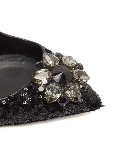 Pre-owned Dolce & Gabbana 105mm Sequin-embellished Pumps
