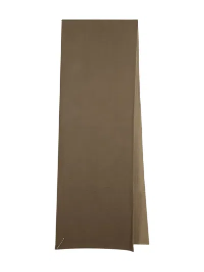 The Row Rectangular Scarf In Brown