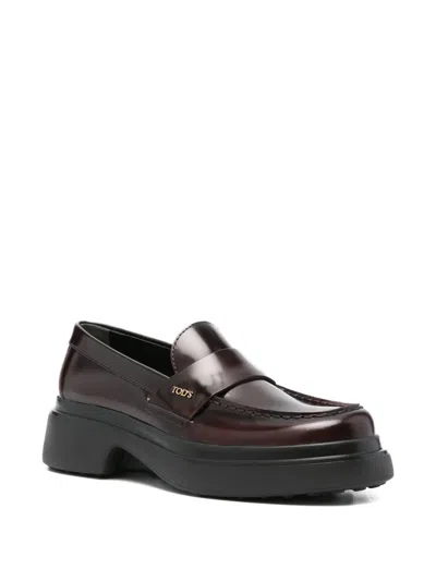 Tod's Leather Platform Loafers