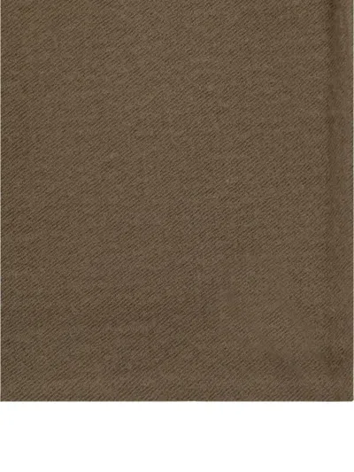 The Row Rectangular Scarf In Brown