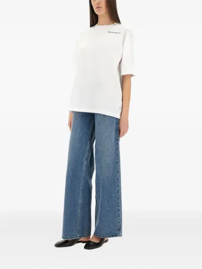Aspesi Heart Sing T Shirt In White