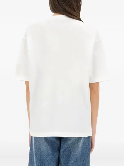 Aspesi Heart Sing T Shirt In White