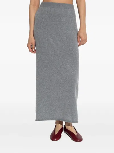 Lisa Yang The Charlotta Ribbed Knit Maxi Skirt