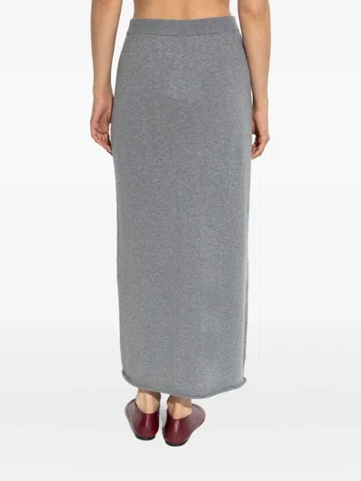 Lisa Yang The Charlotta Ribbed Knit Maxi Skirt